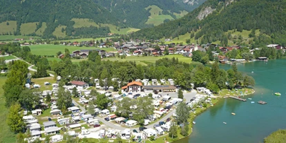 Place de parking pour camping-car - Art des Stellplatz: im Campingplatz - Aschau im Chiemgau - Camping Seespitz