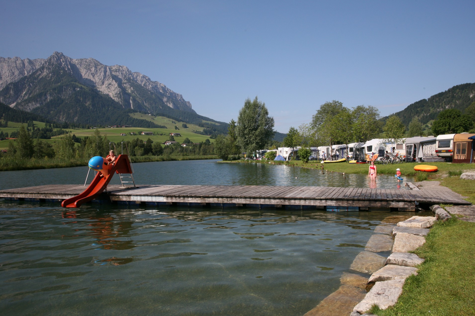 Place de parking pour camping-car - Tiroler Unterland - Camping Seespitz