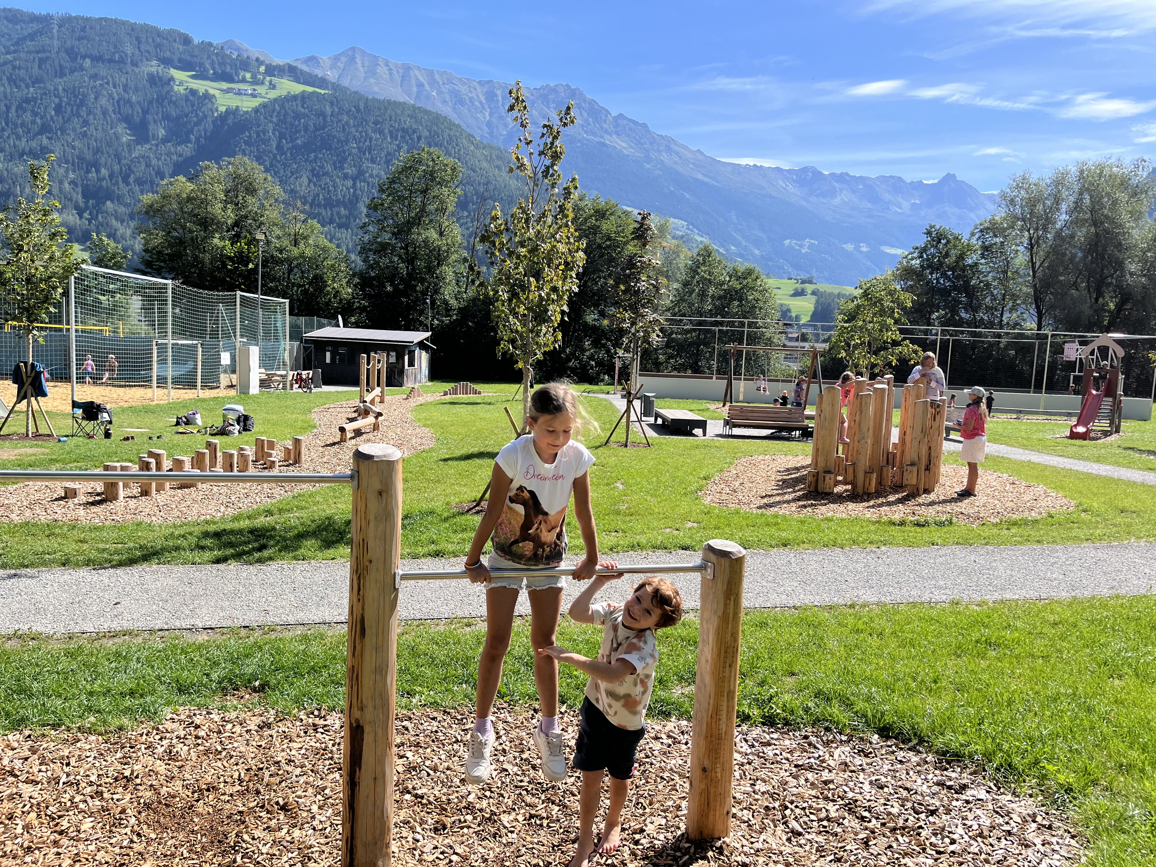 Reisemobilstellplatz - Haiming (Haiming) - Spielplatz - Aktiv Camping Prutz / Tirol