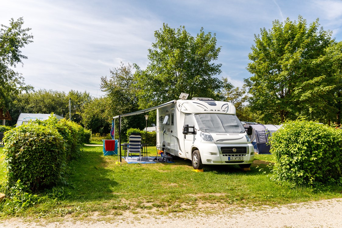 Wohnmobilstellplatz: Camping & Pension Au an der Donau