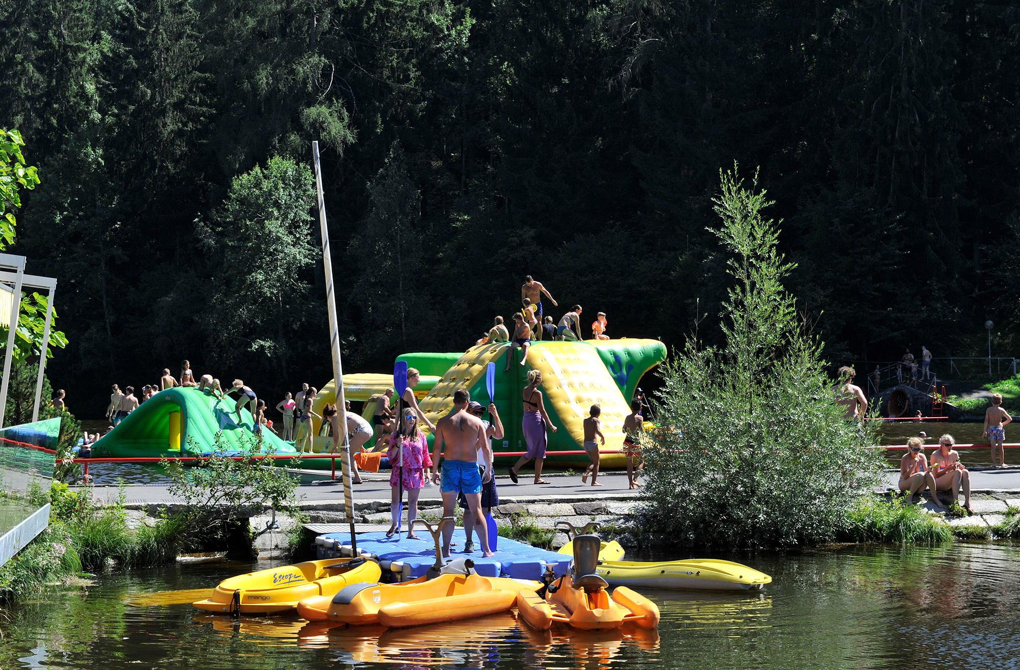 Wohnmobilstellplatz: Bootsverleih - Ferienparadies Natterer See