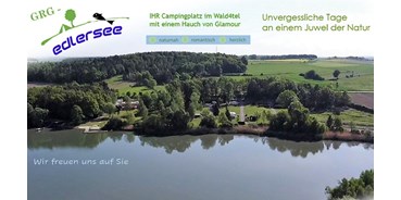 Reisemobilstellplatz - Wohnwagen erlaubt - Niederösterreich - GRG Edlersee - Juwel der Natur - GRG Edlersee