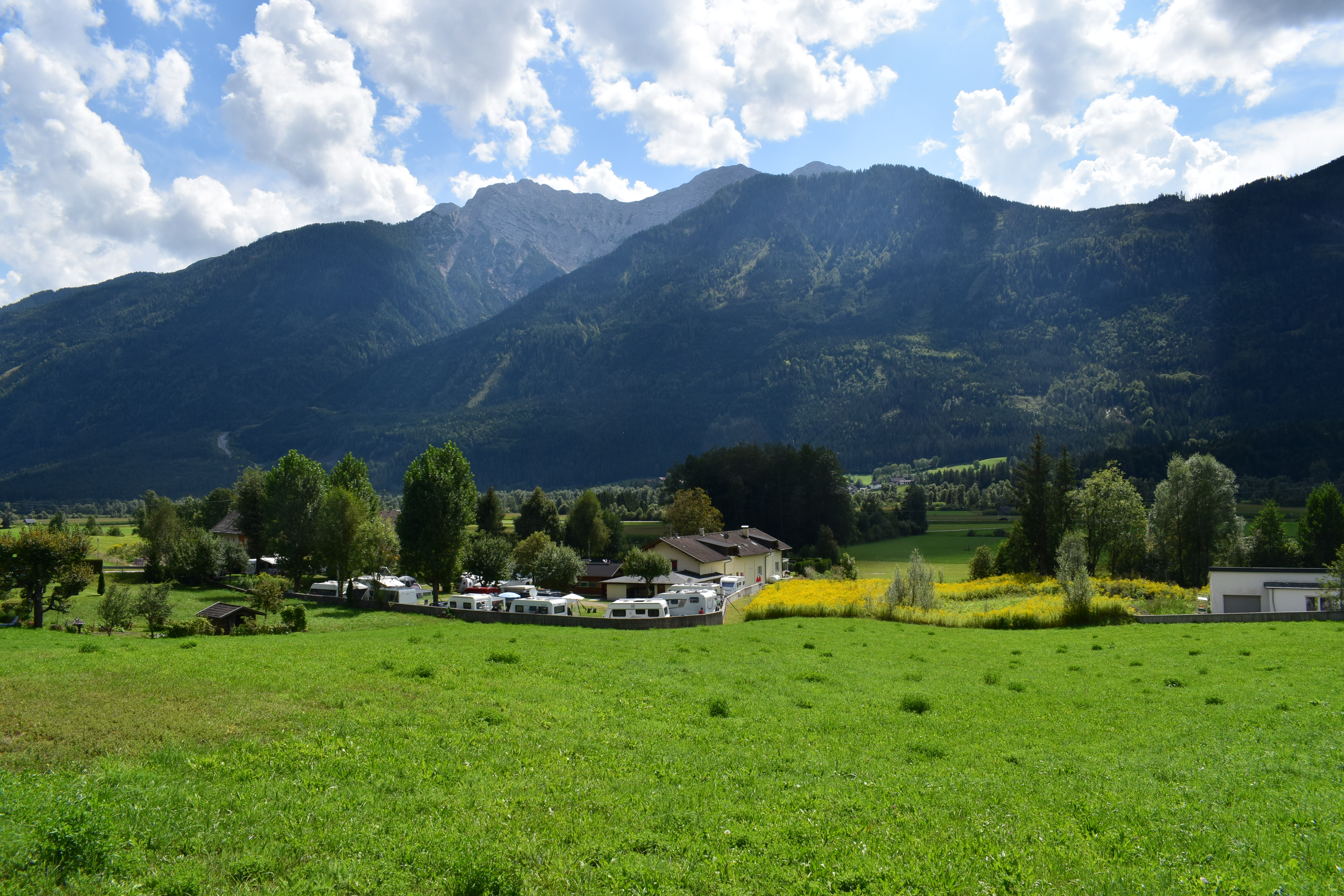 área camper - Mörtschach - Rad und Wandercamping