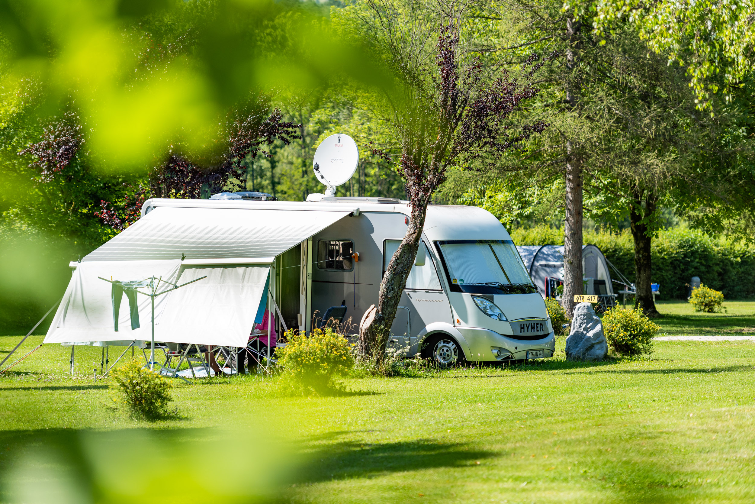 Wohnmobilstellplatz: Naturcamping - Naturcamping Juritz
