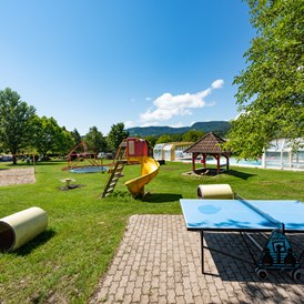 Wohnmobilstellplatz: Spielplatz - Naturcamping Juritz