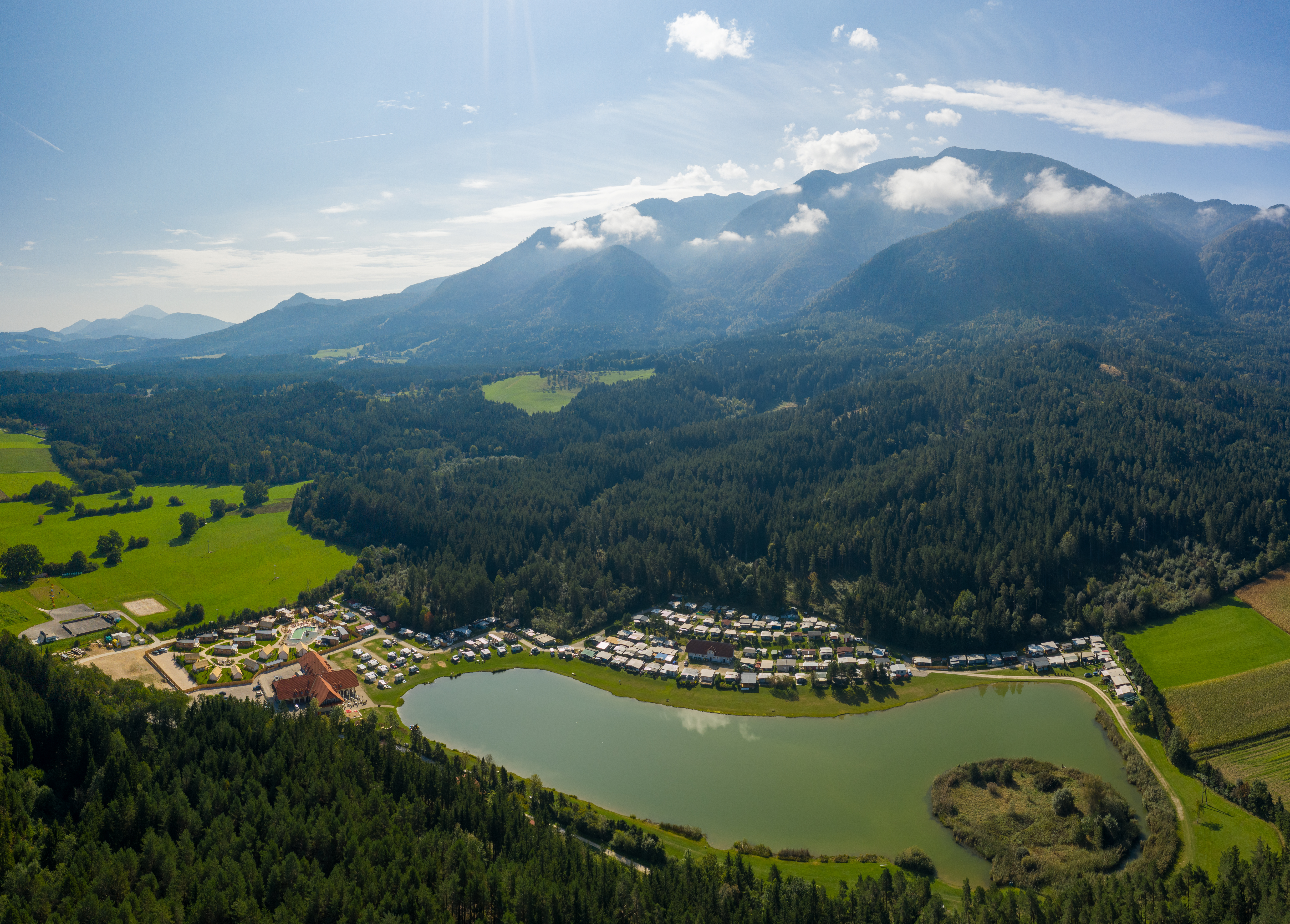 Area sosta per camper - St. Margareten im Rosental - Pension und Petzencamping Pirkdorfer See