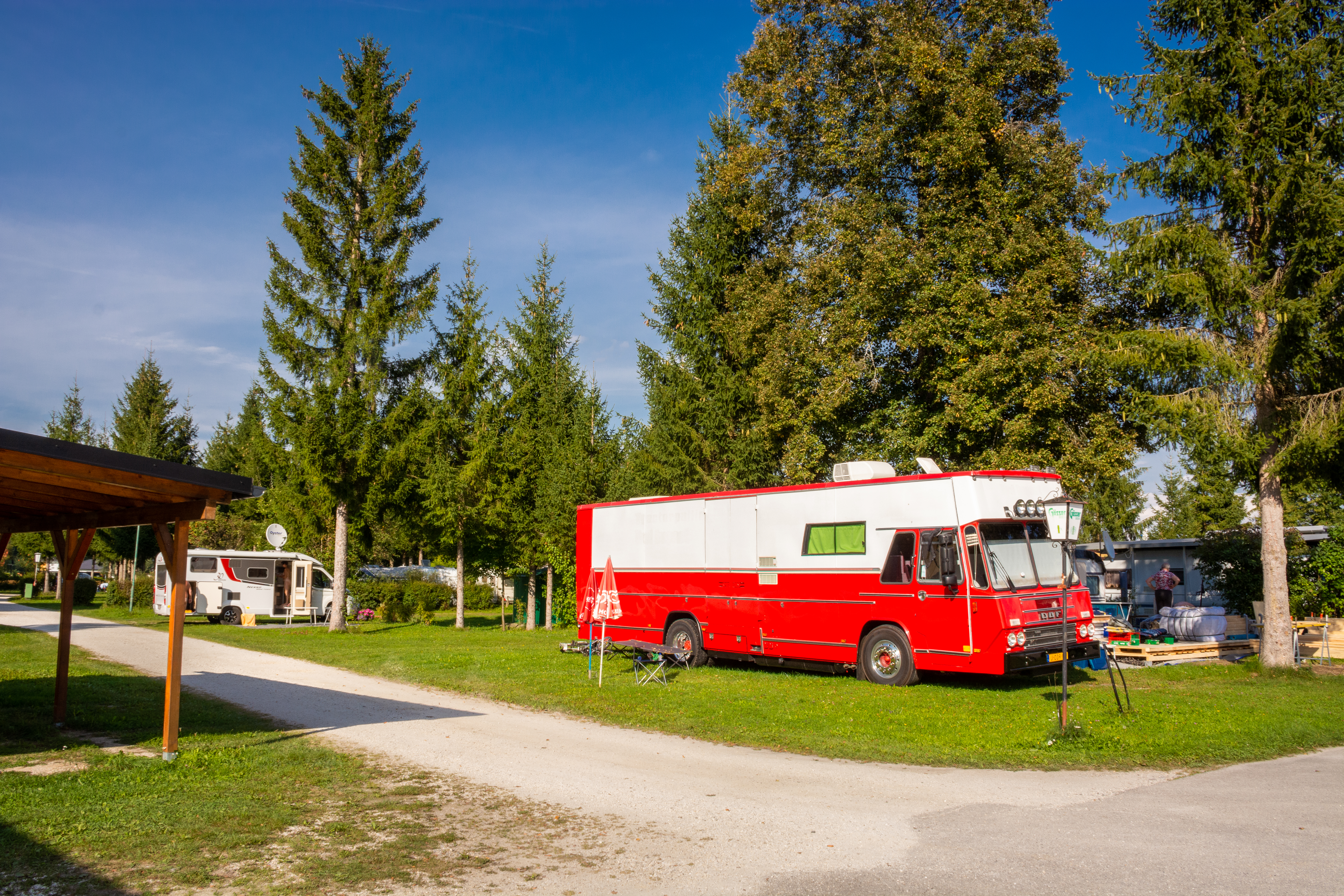 Area sosta per camper - St. Margareten im Rosental - Auch für "Schwerfahrzeuge" geeignet!  - FKK Resort Rutar Lido