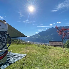 Wohnmobilstellplatz: Stellplatz - Panoramastelplatz Ried-Brig Wallis