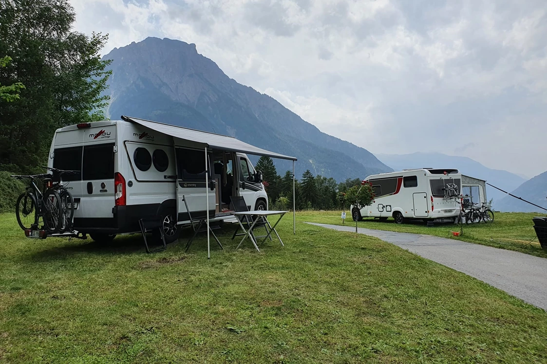 Wohnmobilstellplatz: Panoramastelplatz Ried-Brig Wallis