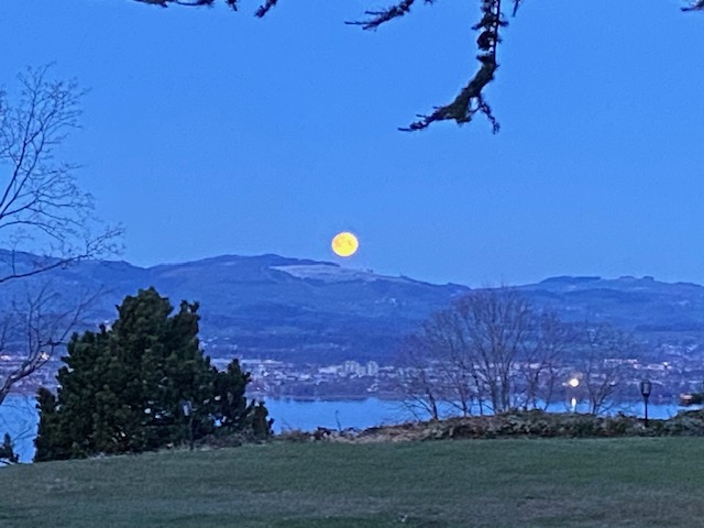 área camper - Längenbühl - Vollmond mit Sicht gegen Thun - Matti Panorama, Aeschlen ob Gunten