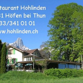 Wohnmobilstellplatz: Aussichtsrestaurant Hohlinden CH-3631 Höfen bei Thun