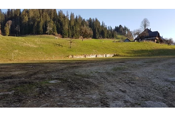 Wohnmobilstellplatz: Bild vom Frühling 2021 - Viehschauplatz Fankhaus