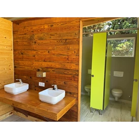 Wohnmobilstellplatz: Badezimmer - La Siesta de la Gaviota