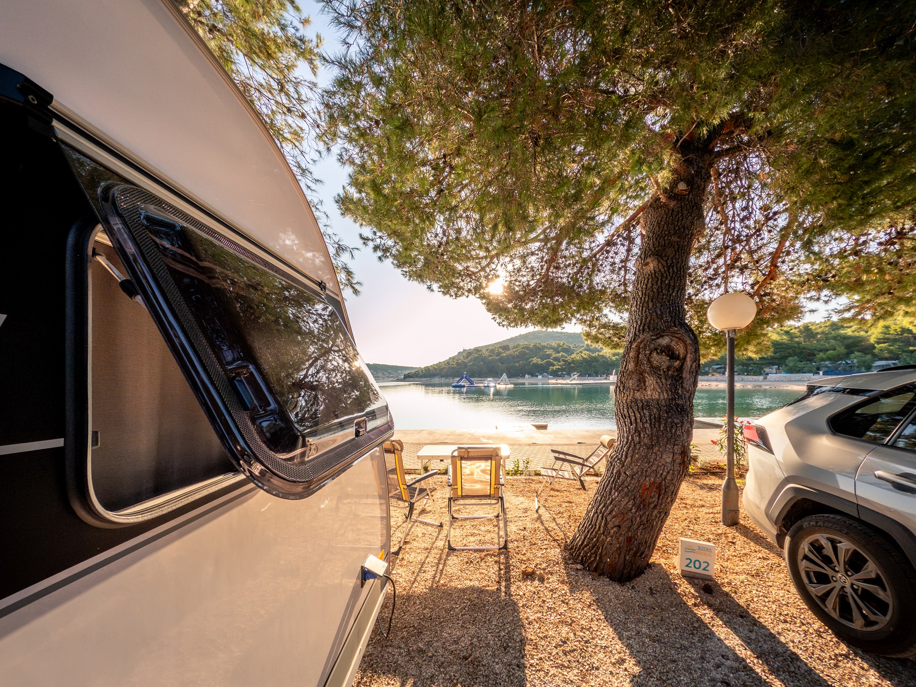 Wohnmobilstellplatz: Campingplatz Jezera Lovišća