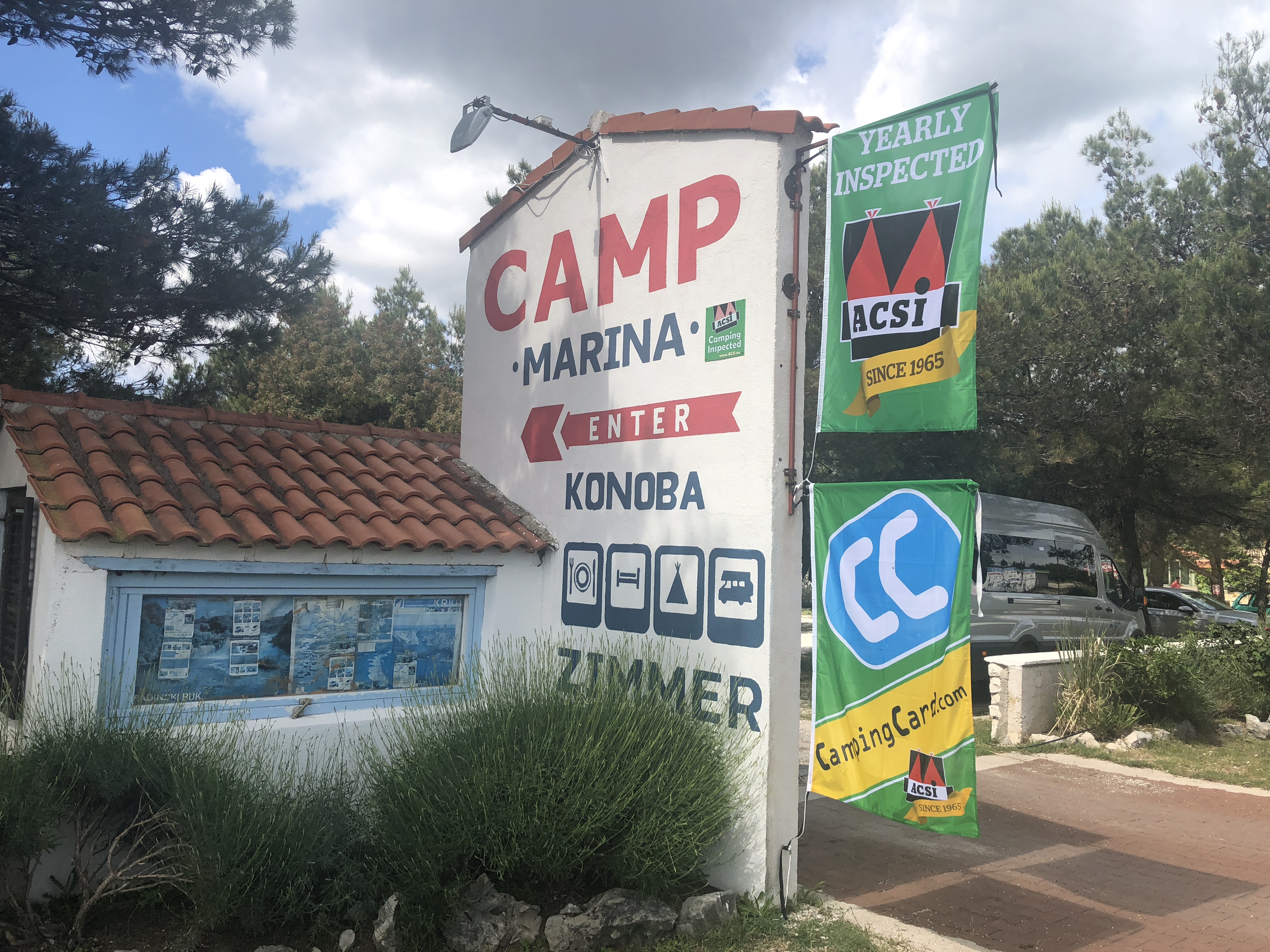 Wohnmobilstellplatz: Entrance - Camping Marina Nationalpark Krka