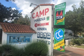 Wohnmobilstellplatz: Entrance - Camping Marina Nationalpark Krka