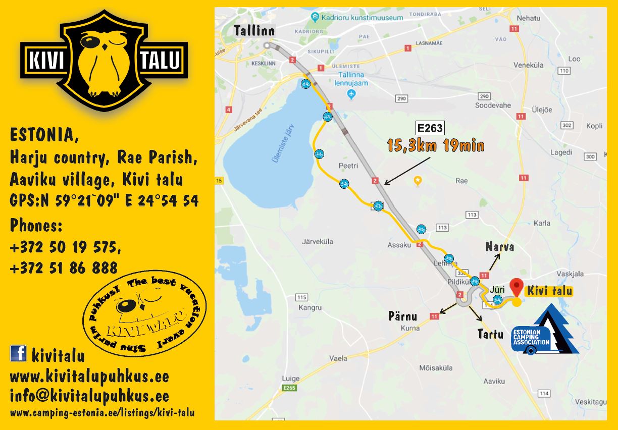 Reisemobilstellplatz - Entsorgung Toilettenkassette - Estland - Camping Kivitalu