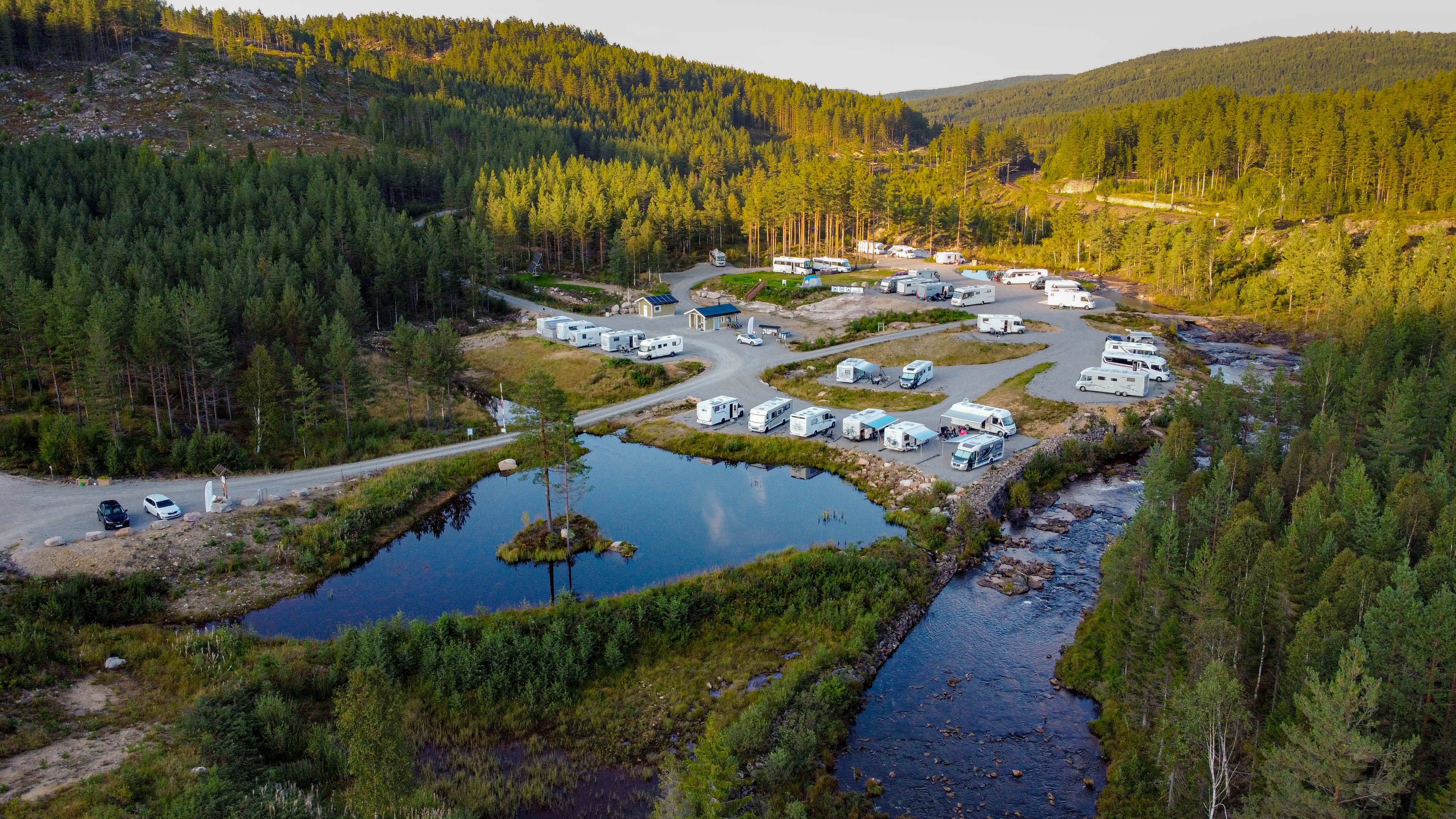 Wohnmobilstellplatz: Villmarkseventyret camping