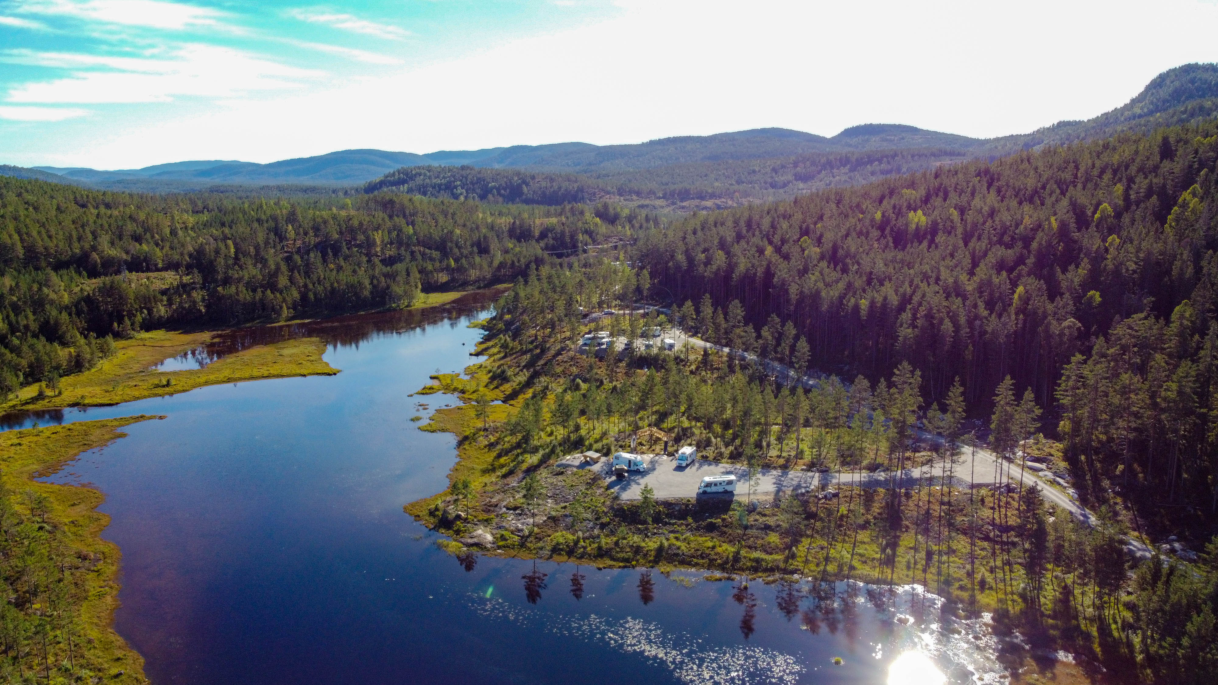 Wohnmobilstellplatz: Villmarkseventyret camping