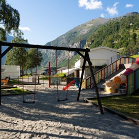 Wohnmobilstellplatz: Spielplatz - Geirangerfjorden Feriesenter