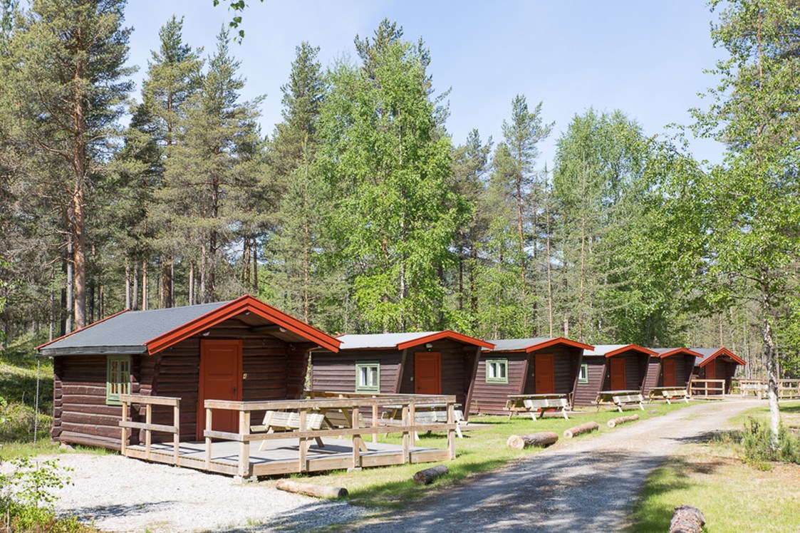 Wohnmobilstellplatz: Hütten B + C - Koppang Camping og Hytteutleie