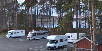 Plaza de aparcamiento para autocaravanas - Noruega - Tangen badeplass