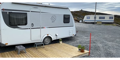 Place de parking pour camping-car - Angelmöglichkeit - Norvège - Repvåg Overnatting Nordkapp