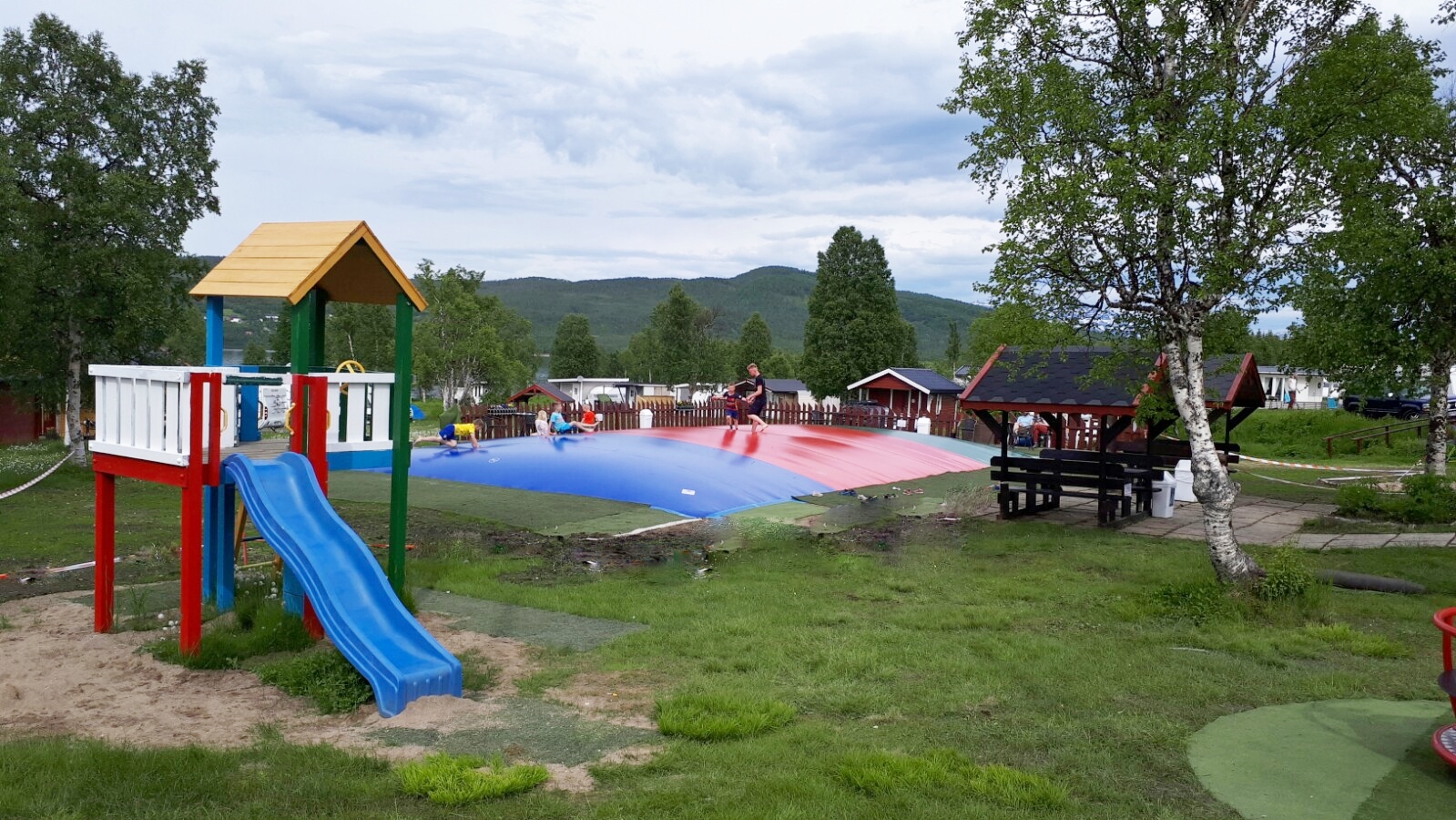 área camper - Troms - Senja Camping