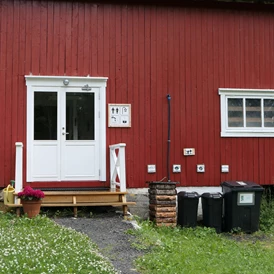 Wohnmobilstellplatz: Sanitärgebäude - Velfjord Camping & Hytter