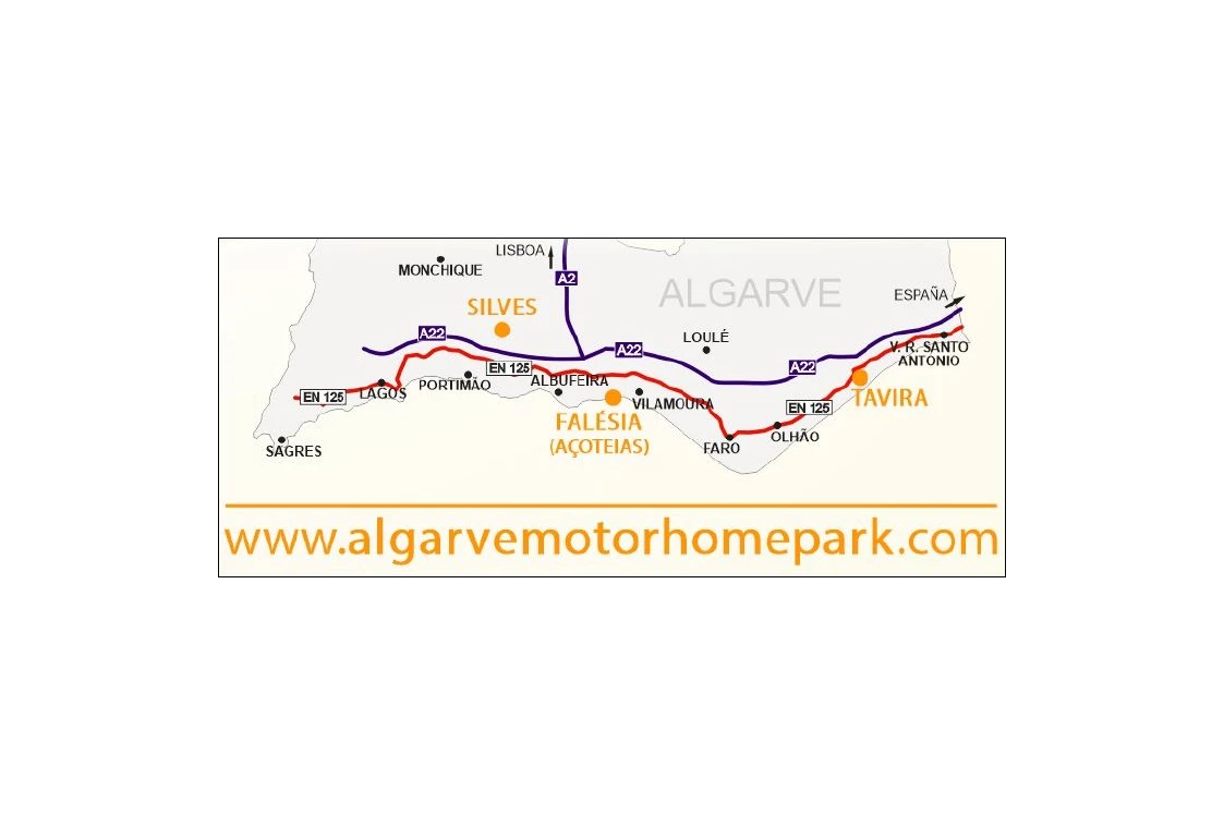 Wohnmobilstellplatz: Algarve Motorhome Park
Tavira - Falesia - Silves - Algarve Motorhome Park Tavira