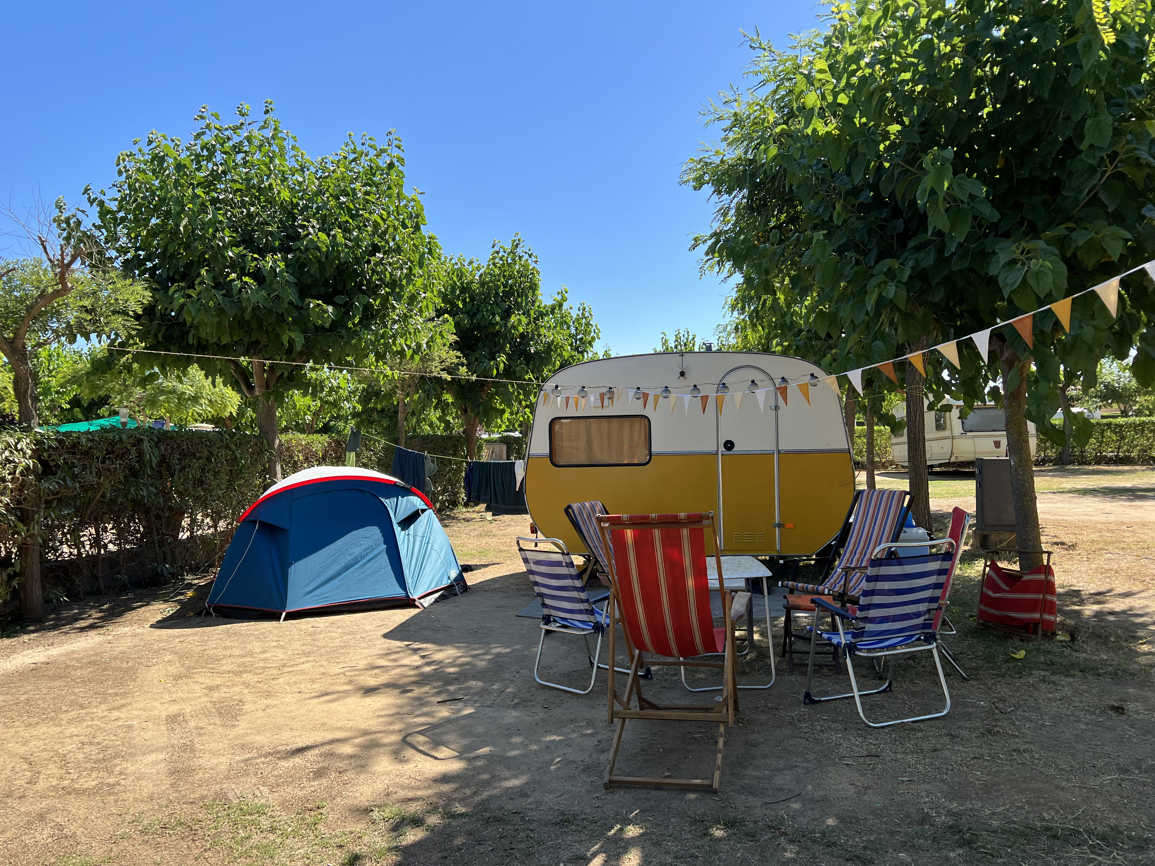 Reisemobilstellplatz - Sant Cebrià de Vallalta - Stellplätze - Camping del Mar