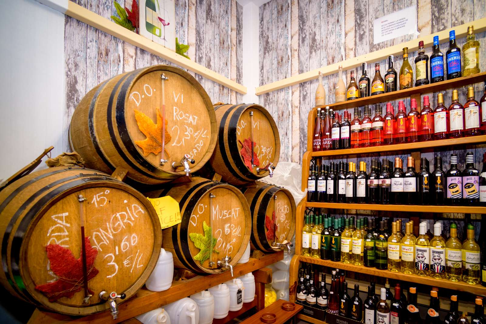 Reisemobilstellplatz: Bodega y tienda de vinos - Camping Joncar Mar - Horeca