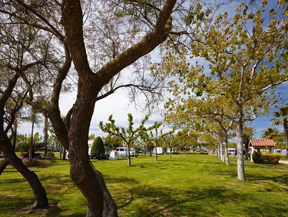 Motorhome parking space