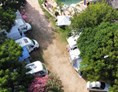Wohnmobilstellplatz: Area camper vista aerea - Camping Flintstones Park