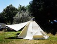Wohnmobilstellplatz: Piazzole per tende anche di grandi dimensioni - Camping Village Internazionale Firenze