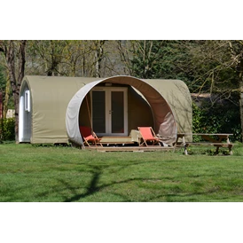 Wohnmobilstellplatz: Coco Sweet, Wohnwagen für 4 Personen, ohne Badezimmer - Camping Le Viaduc