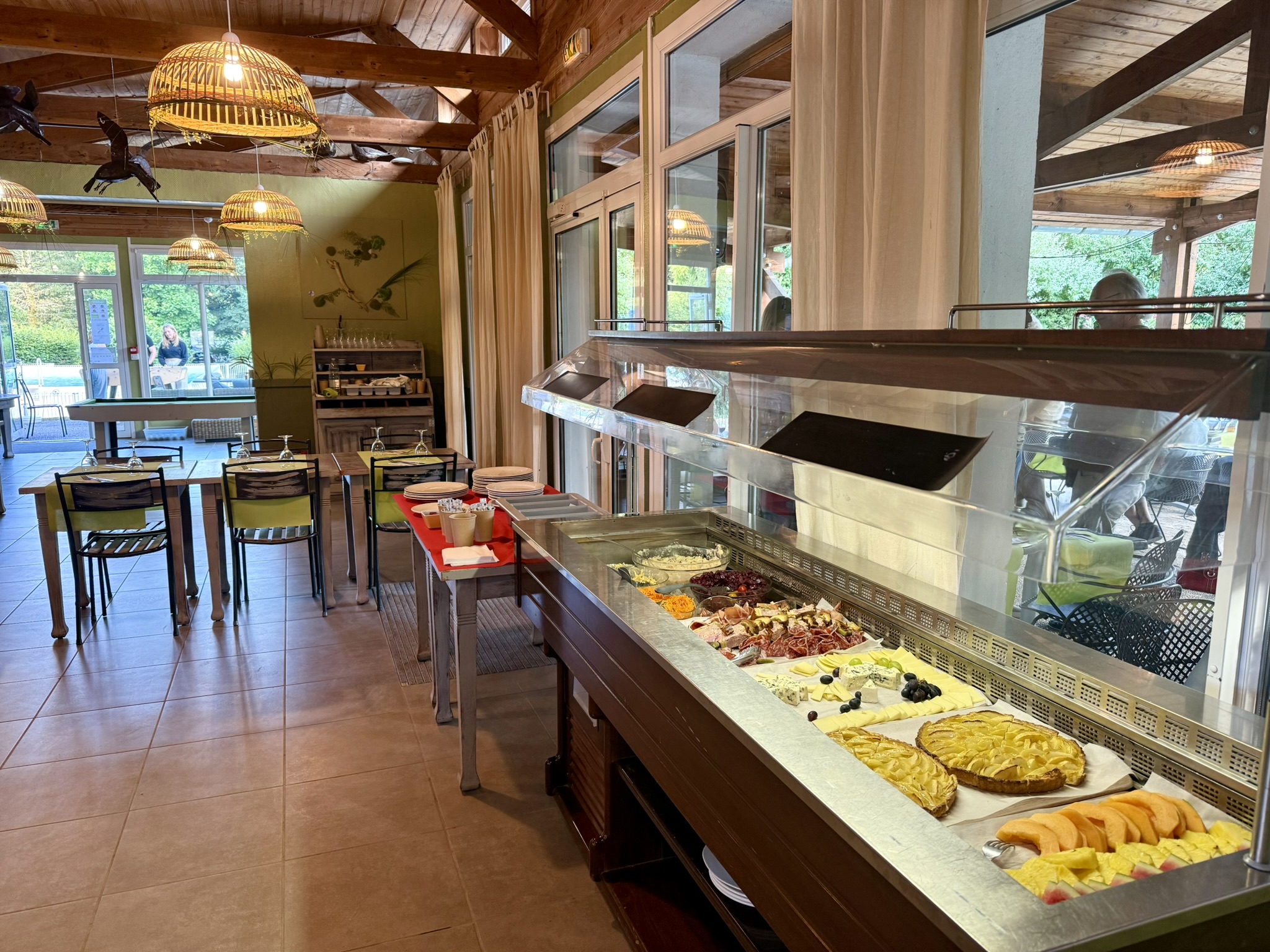 Wohnmobilstellplatz: Restaurant - Campingplatz Le Nid du Parc