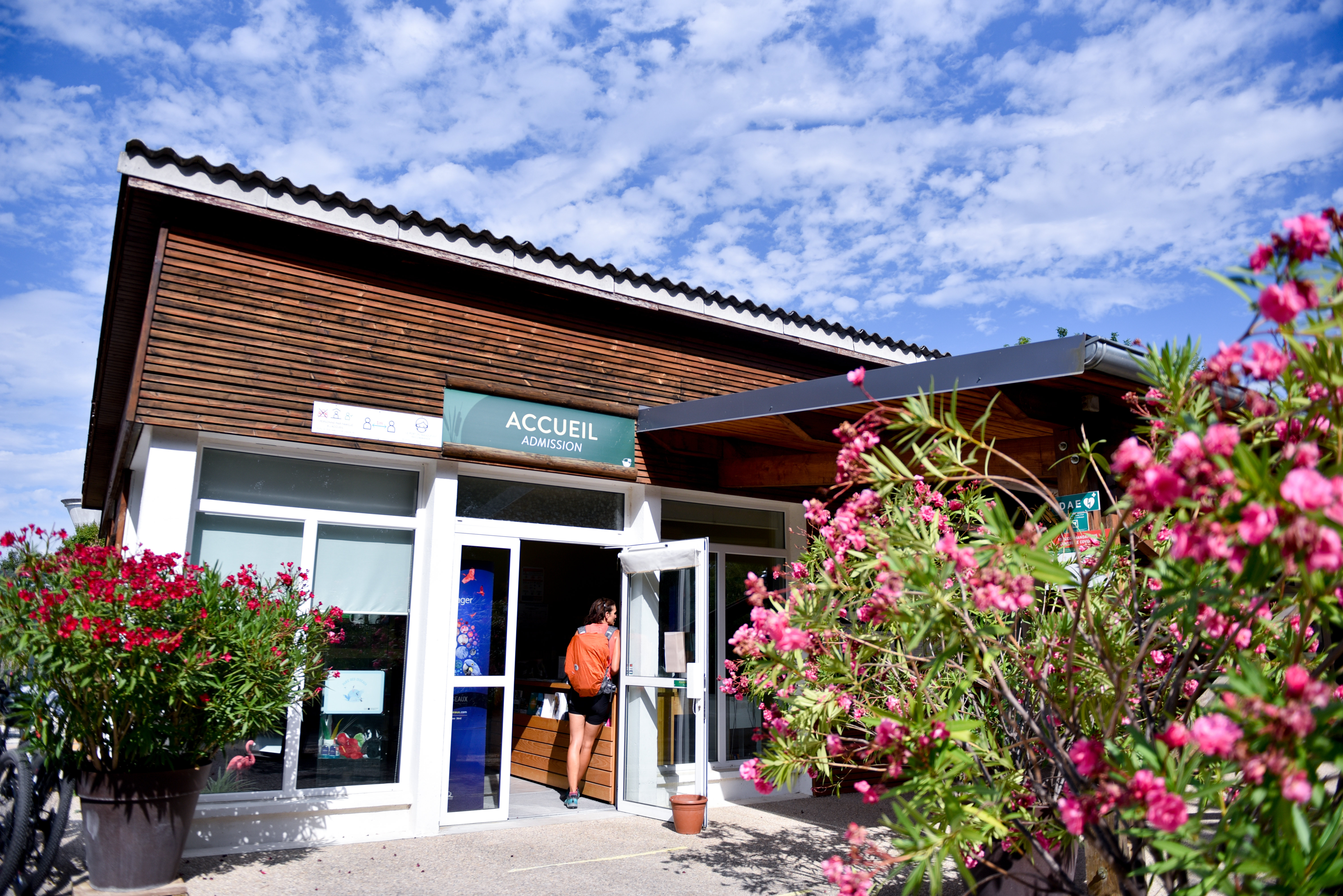 Wohnmobilstellplatz: Accueil - Campingplatz Le Nid du Parc