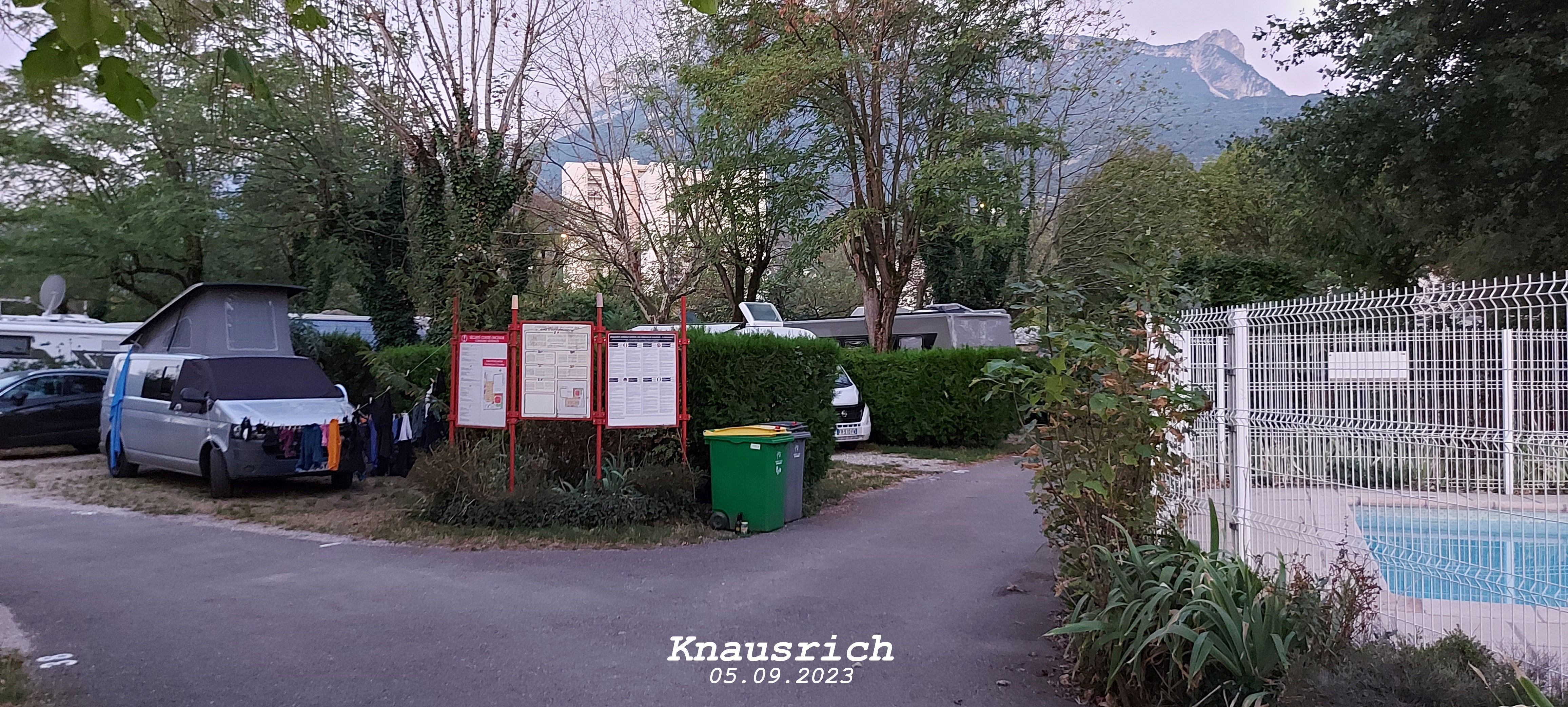 área camper - La Terrasse - Camping Caravaning Les 3 Pucelles