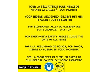 Wohnmobilstellplatz: Camp in Brussels
