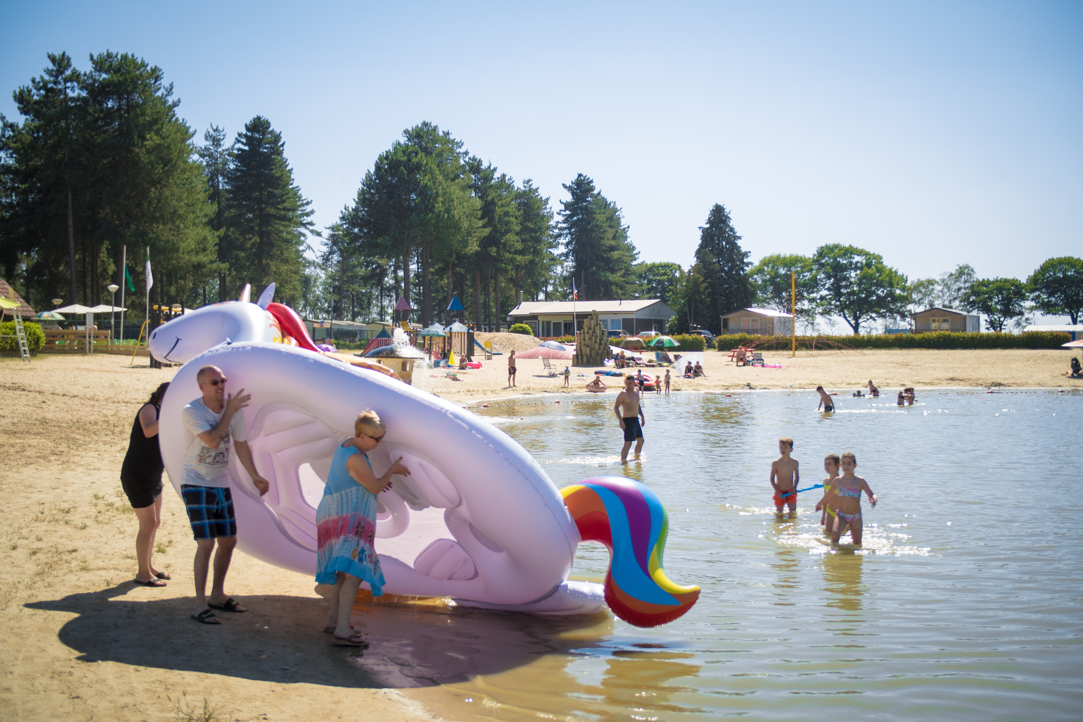 área camper - Vessem - Camping Tulderheyde