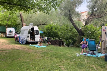 Wohnmobilstellplatz: River camp Aganovac May 2022. - River camp Aganovac