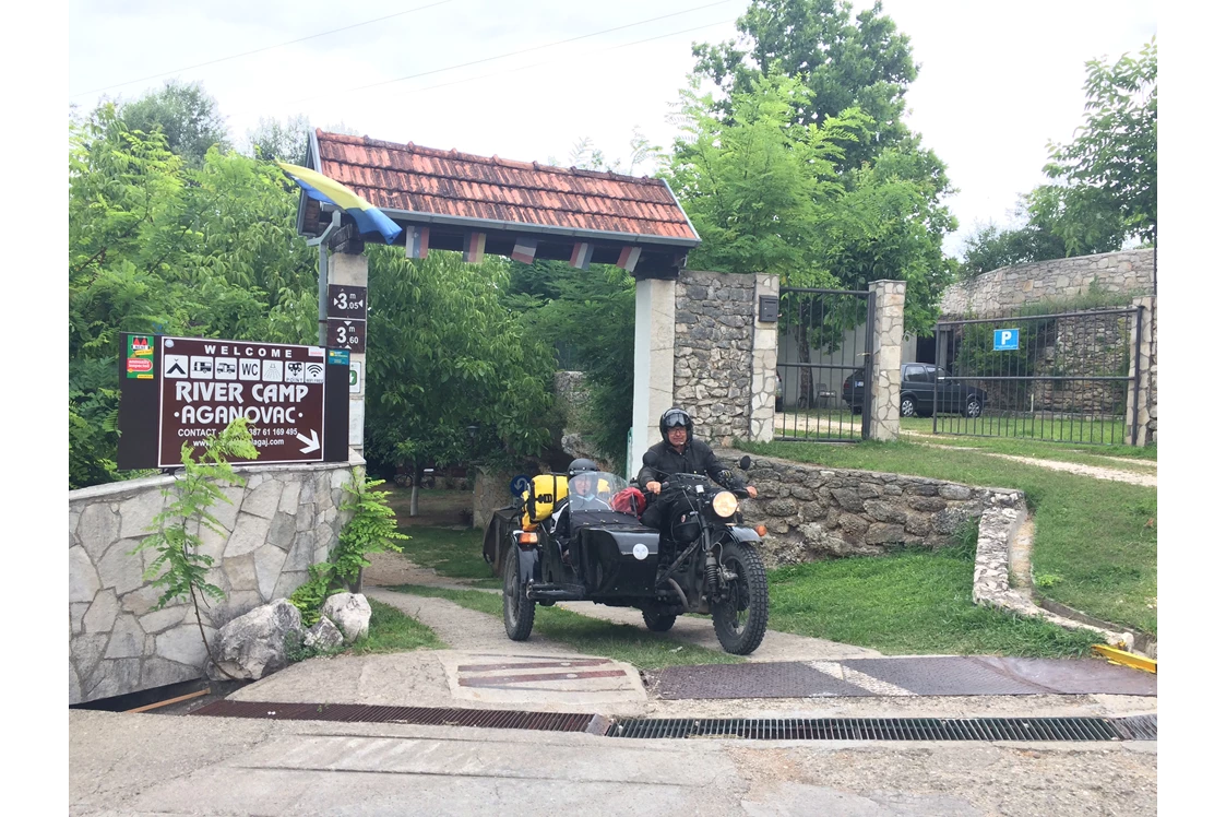 Wohnmobilstellplatz: River camp Aganovac 
June 2018. - River camp Aganovac