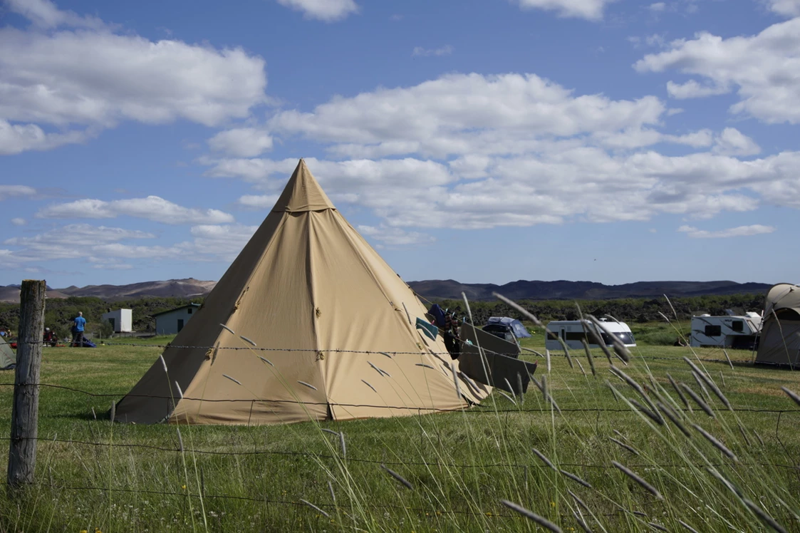 Wohnmobilstellplatz: Camping Vogahraun Guesthouse