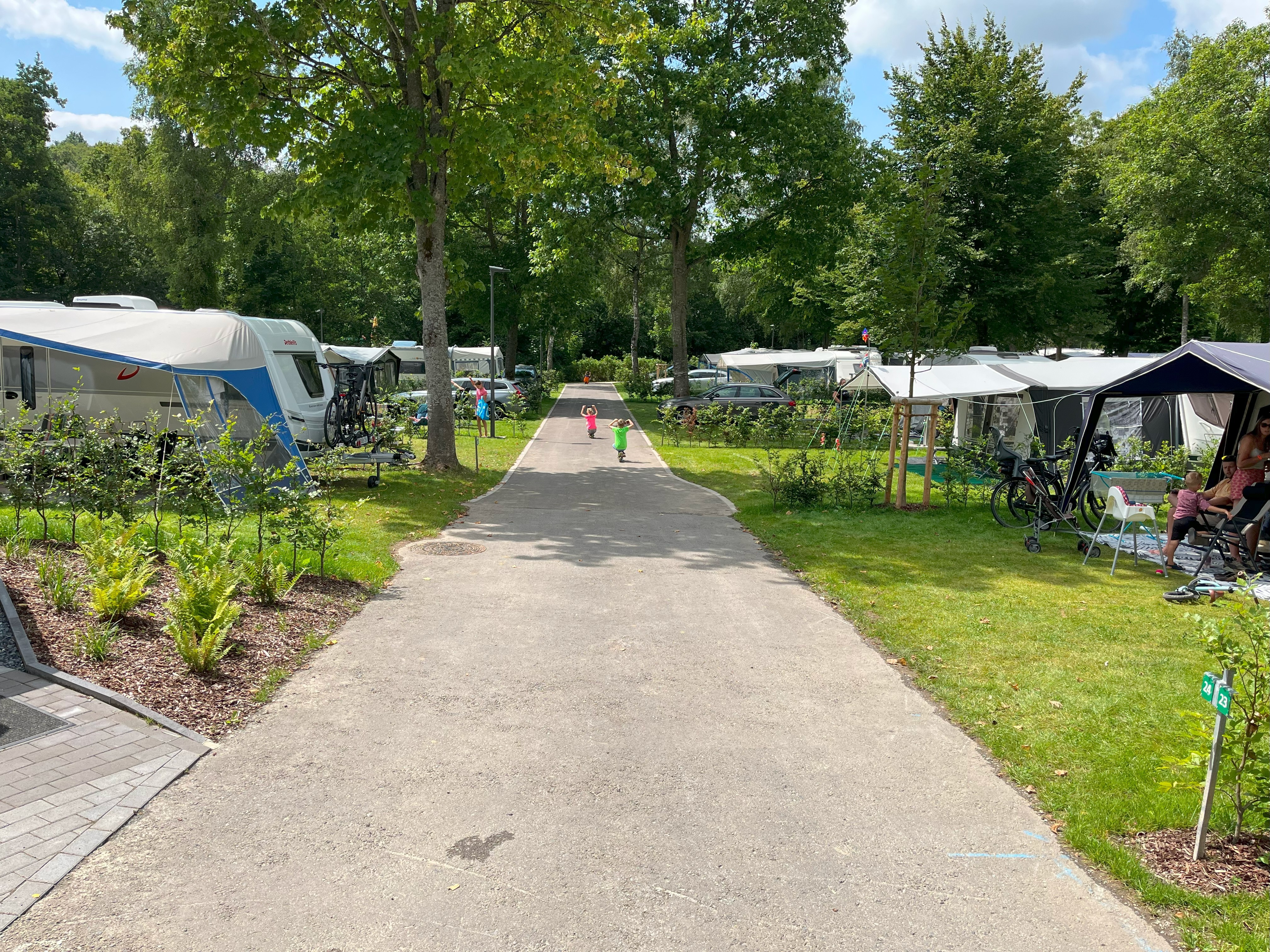 Place de parking pour camping-car - Heiderscheidergrund - Camping Troisvierges