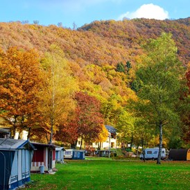 Wohnmobilstellplatz: Camping Kautenbach Herbst - Camping Kautenbach