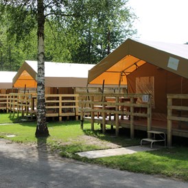 Wohnmobilstellplatz: Camping Kautenbach Safarizelt - Camping Kautenbach