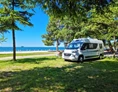 Wohnmobilstellplatz: Winter campers stop in the green Mediteranean oasis - Camping Adria