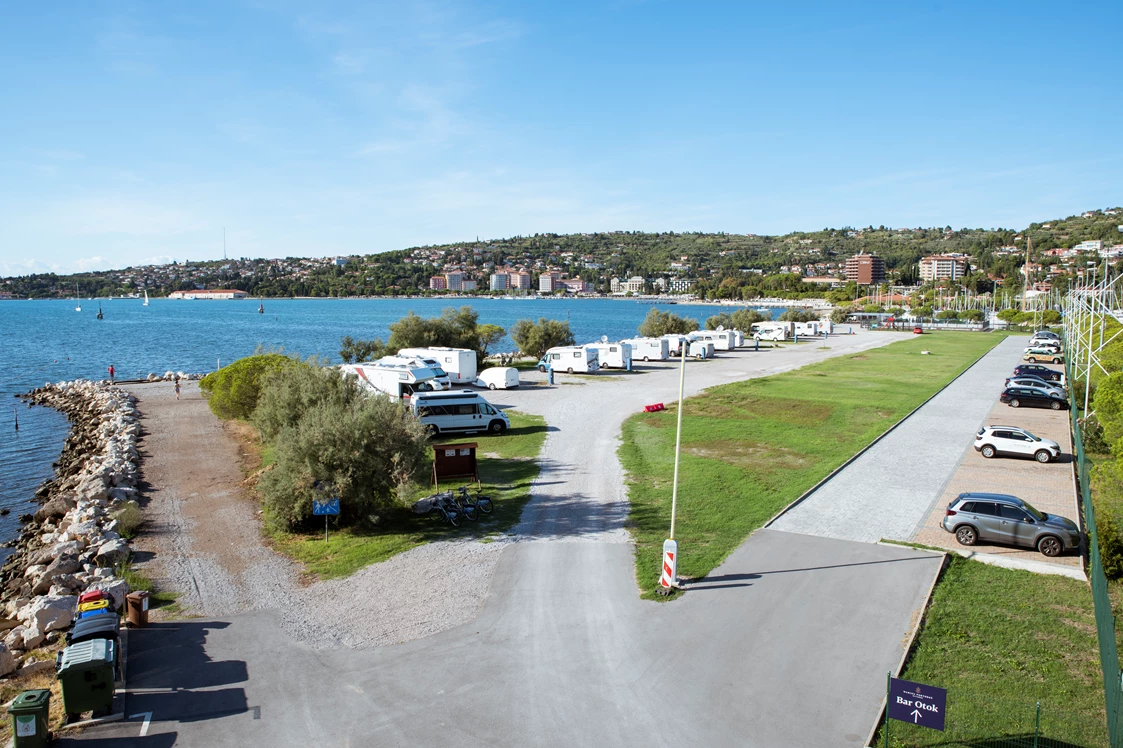 Wohnmobilstellplatz: Stellplatz Marina Portorož