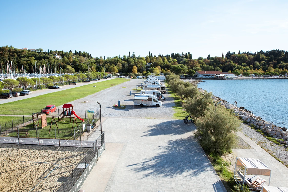 Wohnmobilstellplatz: Stellplatz Marina Portorož